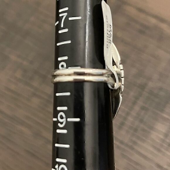 Victoria Tsosie Moonstone Ring in Sterling Silver Setting Size 8 - Picture 6 of 6